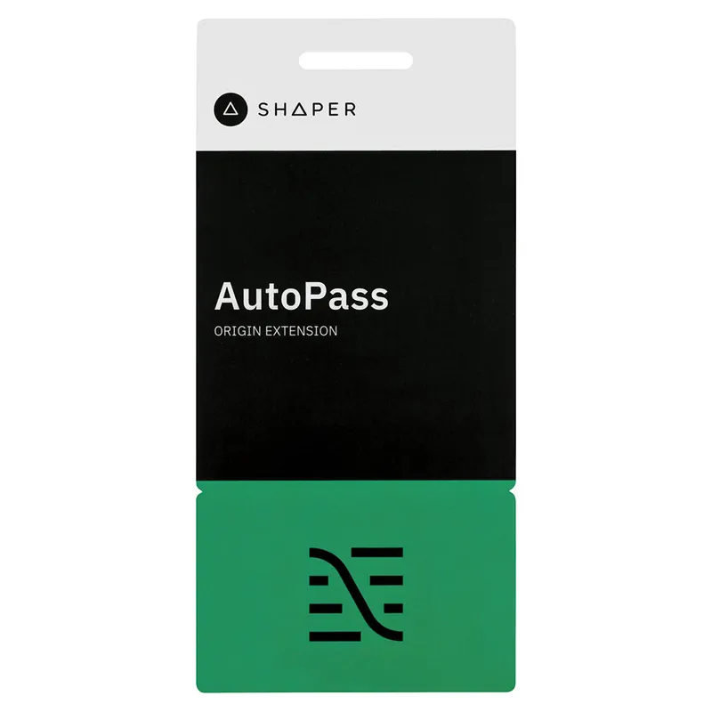 Shaper AutoPass Origin Extension Rabatt